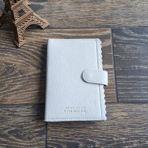 NWT Gray Haus Monaco Passport Wallet Oyster (From the summer 2024 Jilly Box)